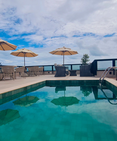 Piscina na Cobertura